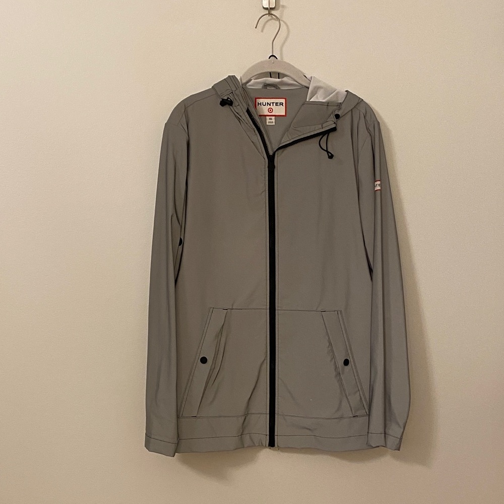 Hunter Light Gray Raincoat